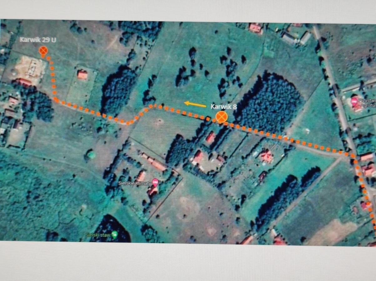W Zurawim Zaciszu - Karwik Villa Pisz Exteriör bild